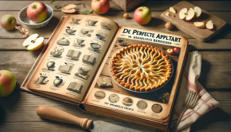 De perfecte appeltaart bereiden: van geschiedenis tot smaakvolle creatie