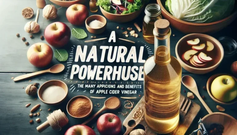Een natuurlijke krachtpatser: de vele toepassingen en voordelen van appelazijn