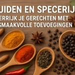 Kruiden en specerijen: verrijk je gerechten met smaakvolle toevoegingen